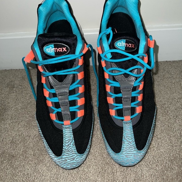 Nike Air Max 95 Premium Tape Zebra "PRM" Gamma Miami Animal Print Mens 13 *NEW* - Picture 13 of 13